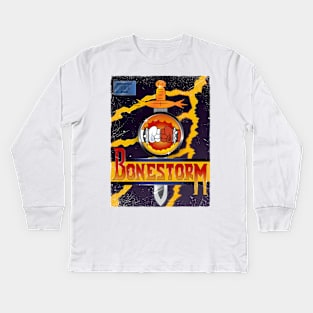 Bonestorm Cover Vintage Kids Long Sleeve T-Shirt